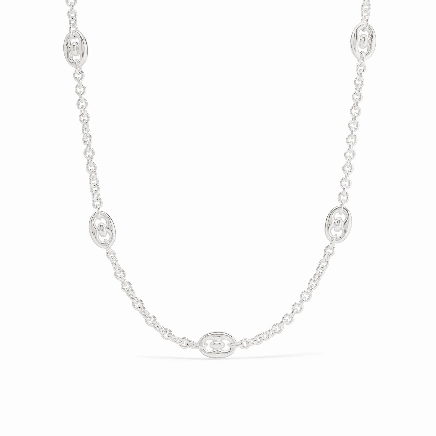 Julie Vos Laguna Station Silver Necklace