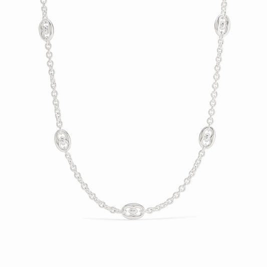 Julie Vos Laguna Station Silver Necklace