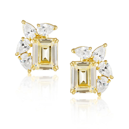 Sahira Marquise Sunburst Earrings