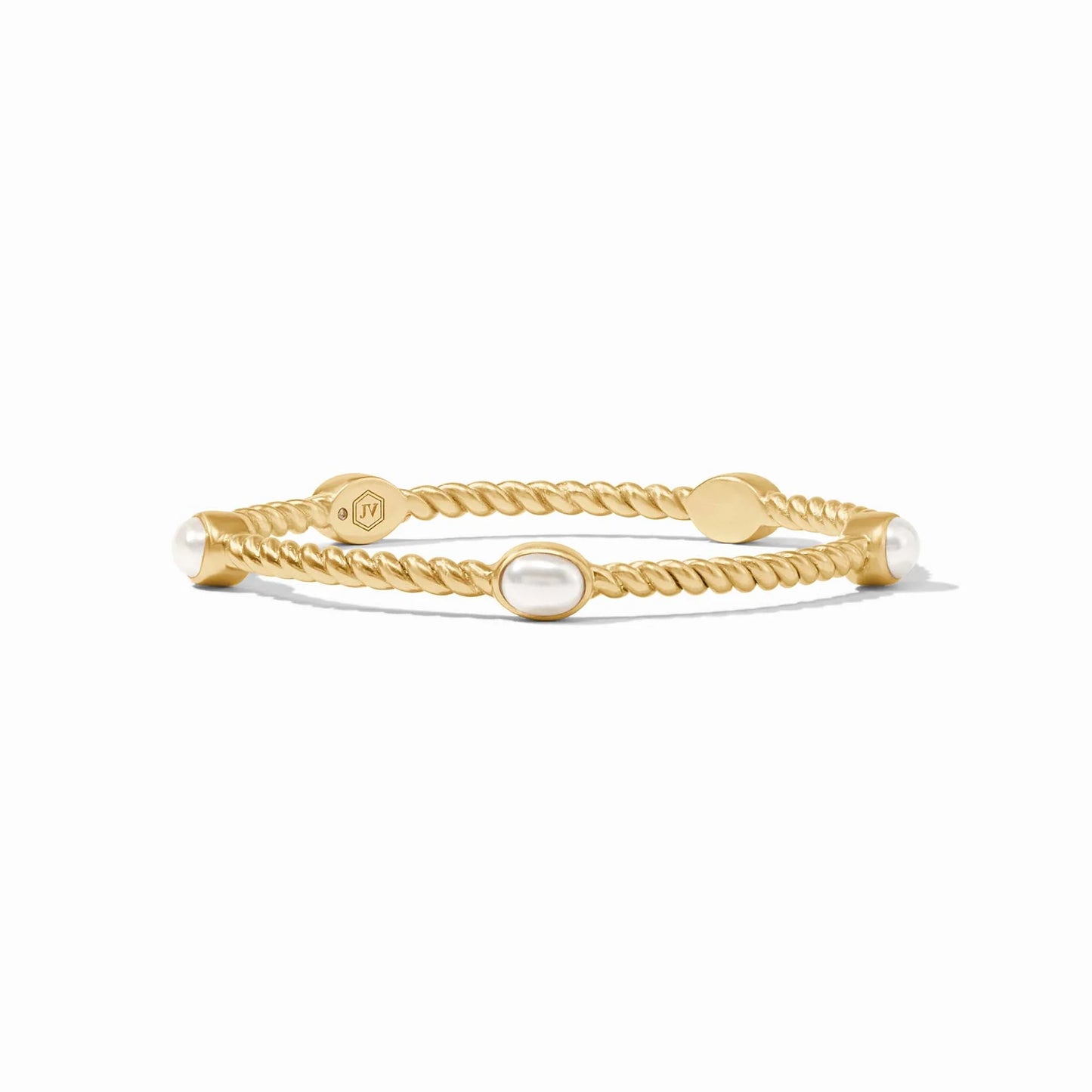 Julie Vos Nassau Stone Bangle Bracelet