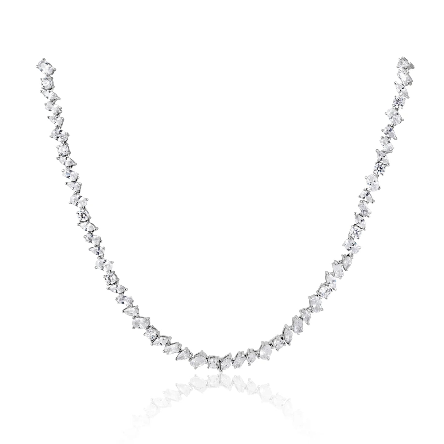 Sahira Pamela Tennis Necklace