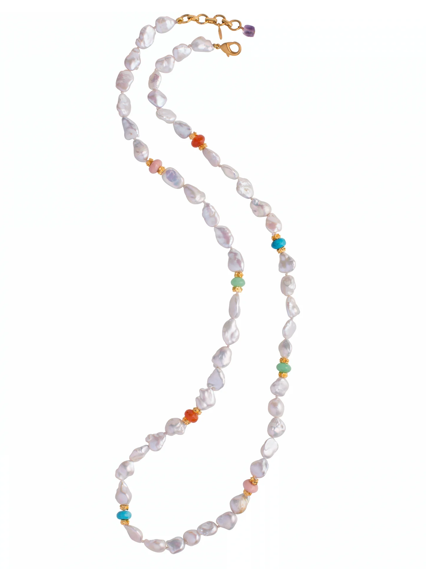 Bounkit Sautoir Fresh Water Pearl Necklace