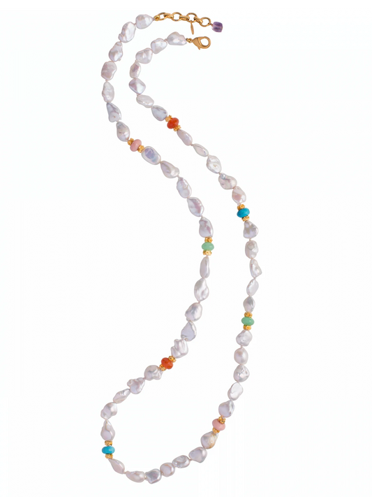 Bounkit Sautoir Fresh Water Pearl Necklace