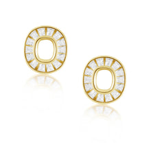 Sahira Cz Eternity Stud Earrings