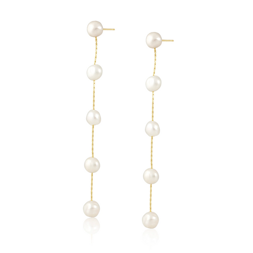 Sahira Valentina Pearl Drop Earrings