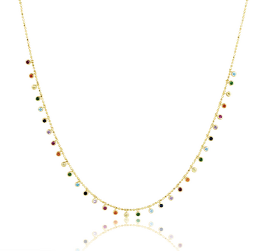 Sahira Valerie Rainbow Necklace