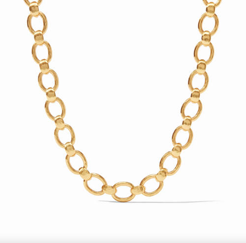 Julie Vos Palermo Gold Demi Link Necklace