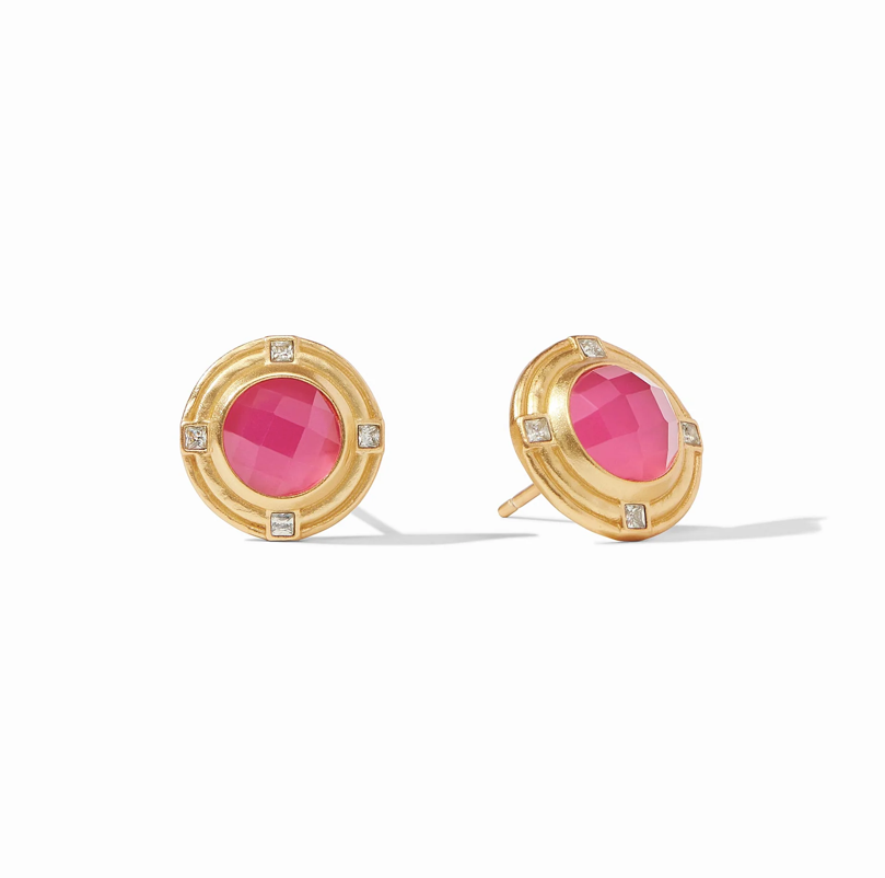 Julie Vos Astor Stone Stud Earrings