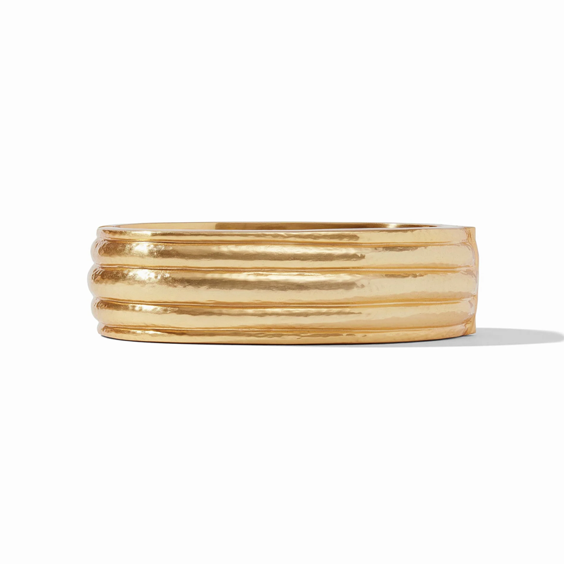 Julie Vos Havana Statement Hinge Bangle Bracelet