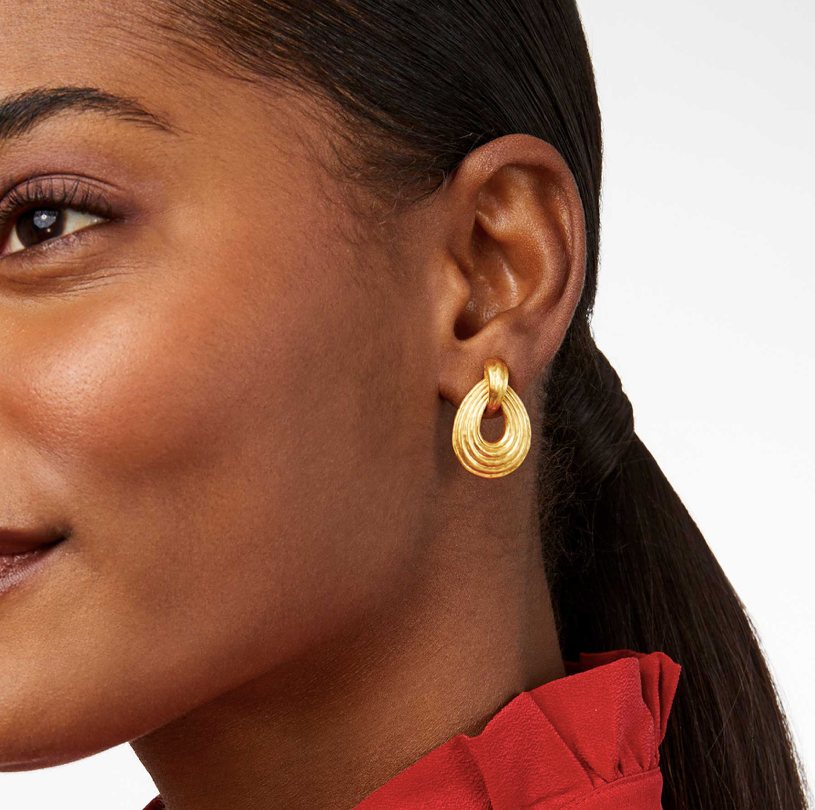 Julie Vos Havana Doorknocker Earrings