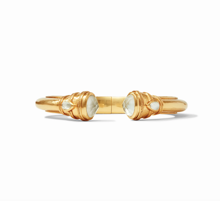 Julie Vos Cannes Demi Hinged Cuff Bracelet