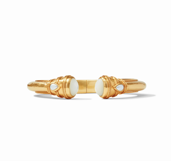 Julie Vos Cannes Demi Hinged Cuff Bracelet