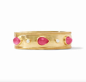 Julie Vos Cannes Statement Hinge Bangle Bracelet