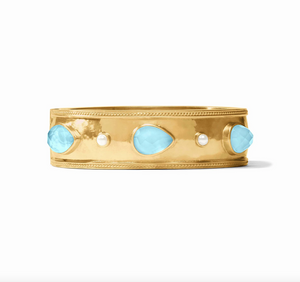 Julie Vos Cannes Statement Hinge Bangle Bracelet