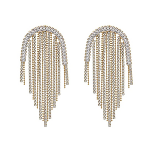 Sahira Rochelle Cz Drop Earrings