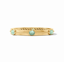 Julie Vos Nassau Stone Hinge Bangle Bracelet