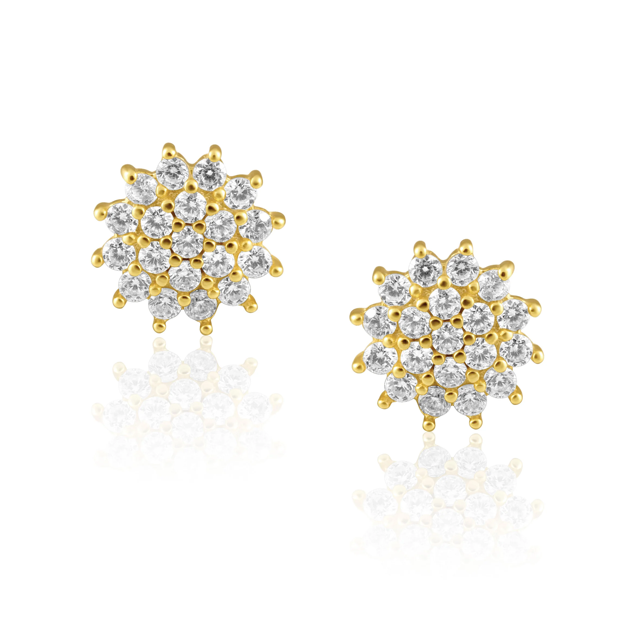 Sahira Flora Stud Earrings