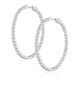 Sahira Eliza Hoop Earrings