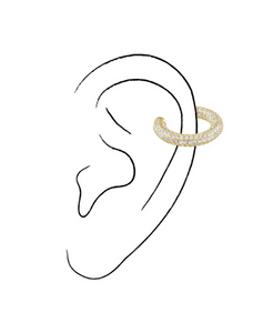 Sahira Tinsley CZ Ear Cuff Earring