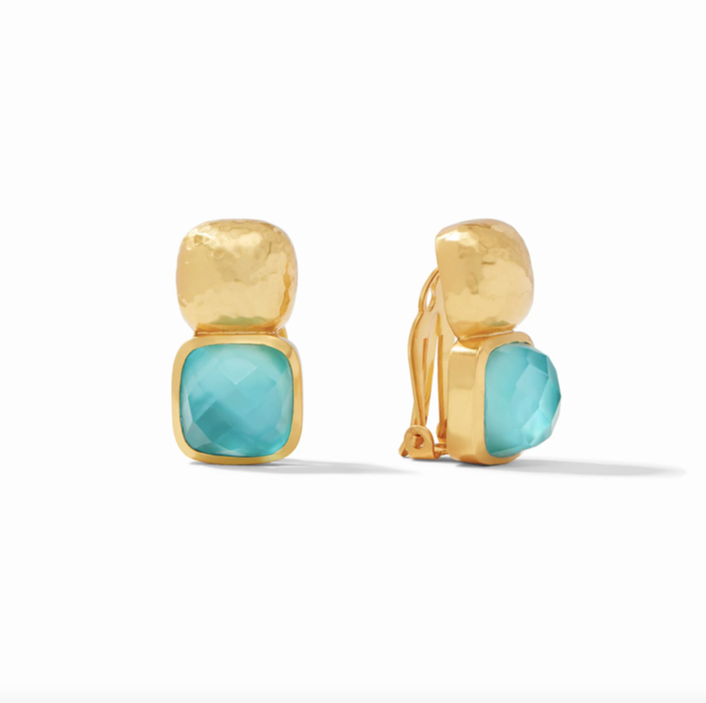 Julie Vos Catalina Clip On Earrings