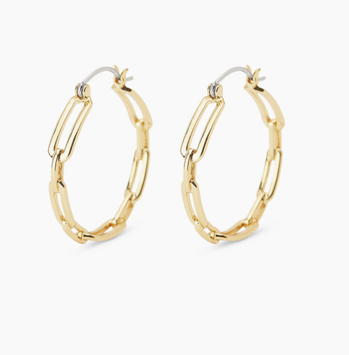 Gorjana Parker Link Small Hoop Earrings