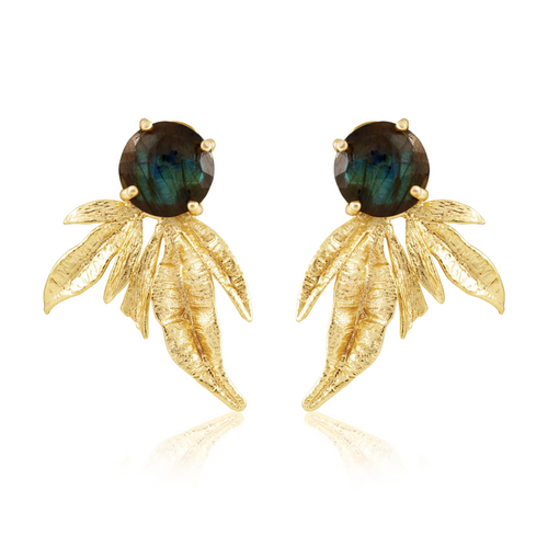 Sahira Shannon Labradorite Earrings