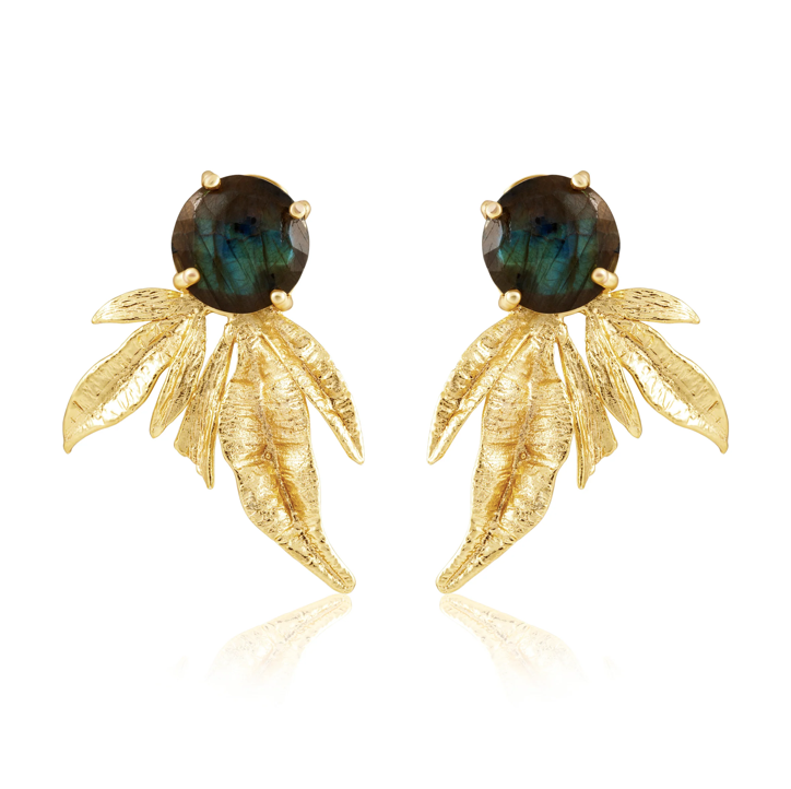 Sahira Shannon Labradorite Earrings