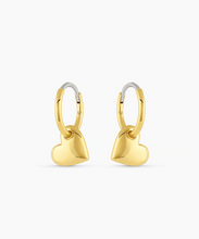 Gorjana Lou Heart Huggie Earrings