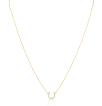 Sahira Bridgette Mini Horseshoe Necklace