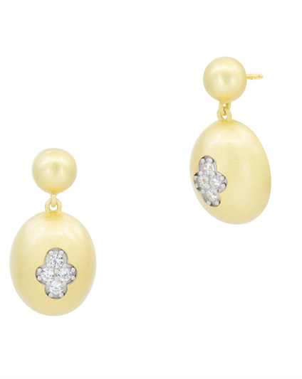 Freida Rothman Streets in Bloom Drop Earrings