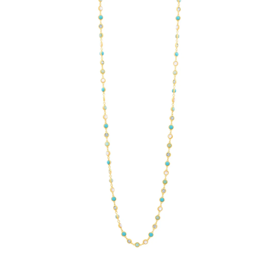 Freida Rothman Sparkling Coast Long Chain Necklace