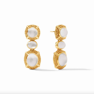 Julie Vos Cabochon Statement Earrings