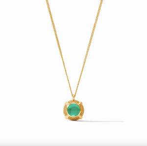 Julie Vos Cabochon Solitaire Necklace