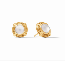 Julie Vos Cabochon Stud Earrings