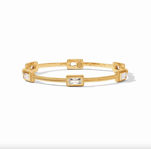 Julie Vos Baguette Bangle Bracelet