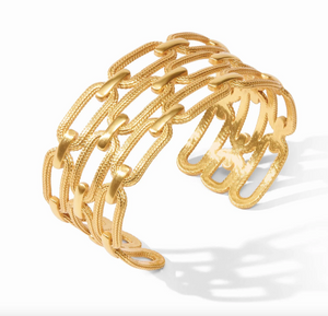 Julie Vos Cheval Paperclip Cuff Bracelet