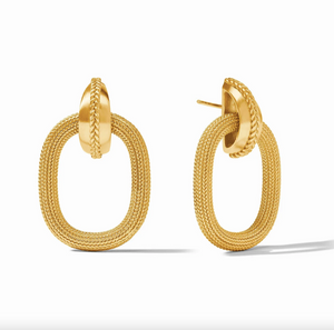 Julie Vos Cheval Doorknocker Earrings