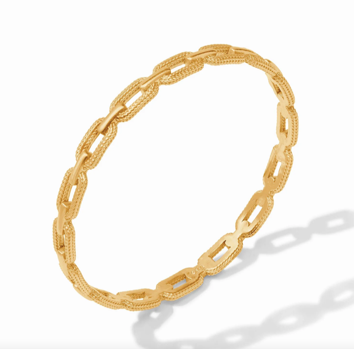 Julie Vos Cheval Paperclip Bangle Bracelet