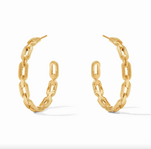 Julie Vos Cheval Paperclip Hoop Earrings