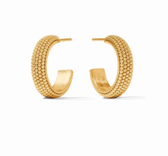 Julie Vos Beaded Eternity Hoop Earring