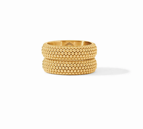 Julie Vos Beaded Eternity Duet Ring