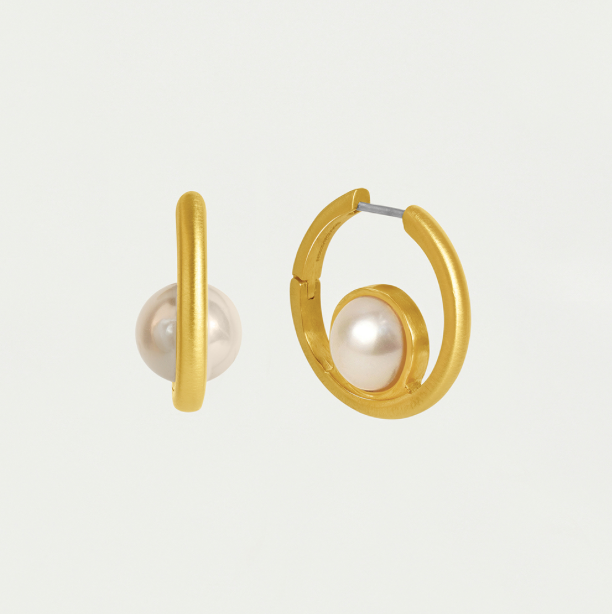 Dean Davidson Laguna Floating Huggie Hoop Earrings