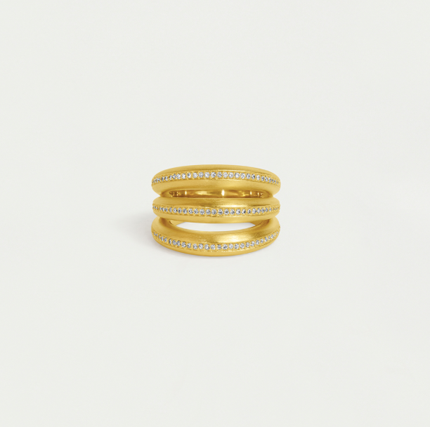 Dean Davidson Dauphine Pave Stacking Ring