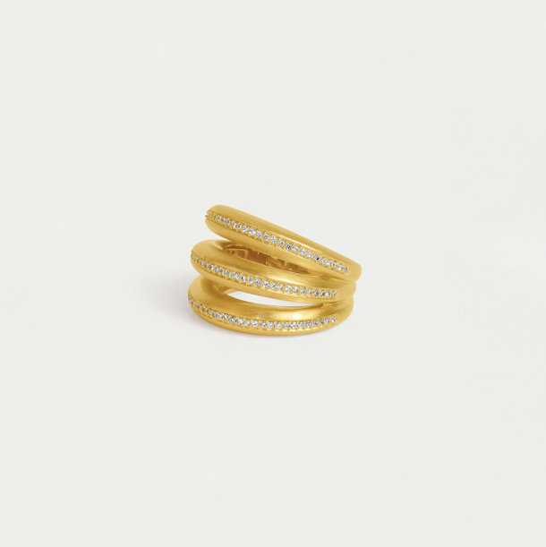 Dean Davidson Dauphine Pave Stacking Ring