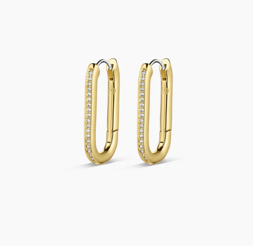 Gorjana Zoey Shimmer Hoop Earring