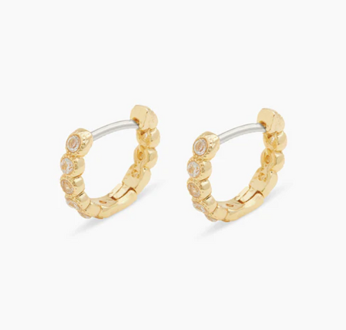 Gorjana Madison Shimmer Huggie Earrings