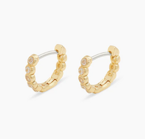 Gorjana Madison Shimmer Huggie Earrings