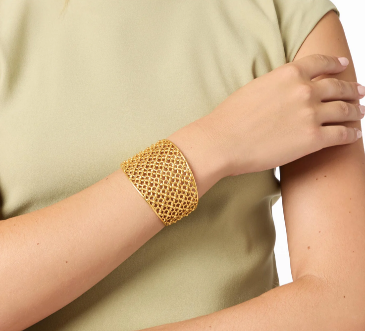 Julie Vos Helene Cuff Bracelet