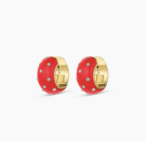 Gorjana Noel Enamel Shimmer Earring