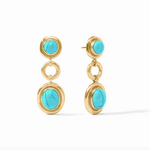 Julie Vos Wave Tier Earrings